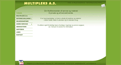 Desktop Screenshot of multipleks.dk